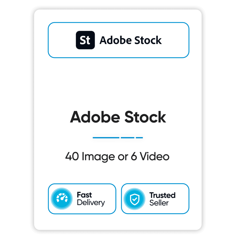 adobe stock 40 image or 6 video