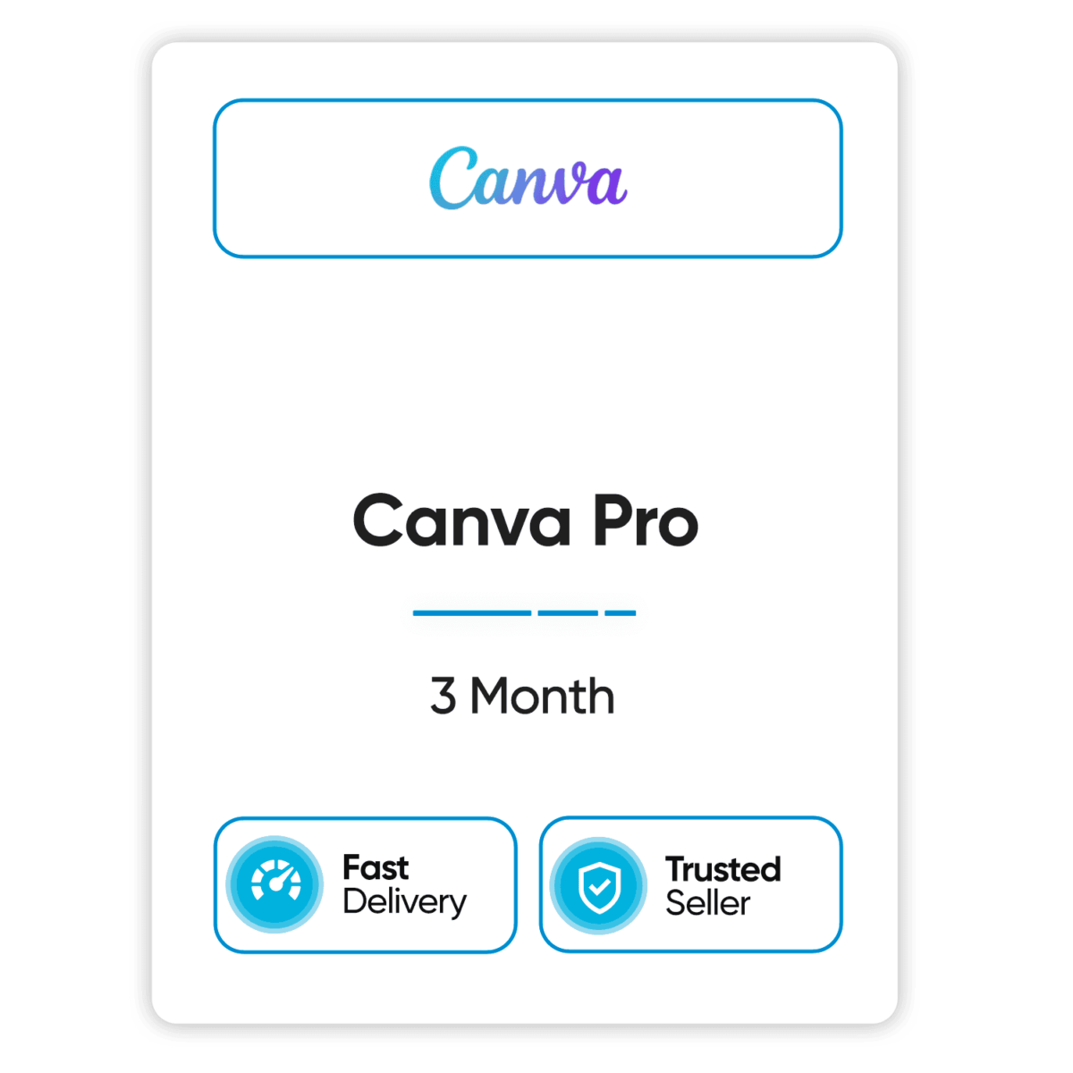 canva pro 3 month