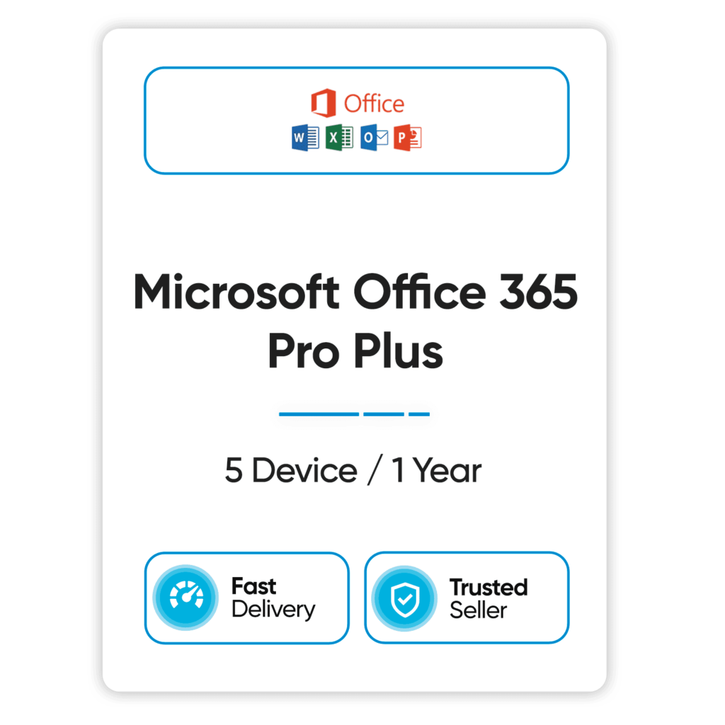 microsoft office 365 pro plus 5 device 1 year