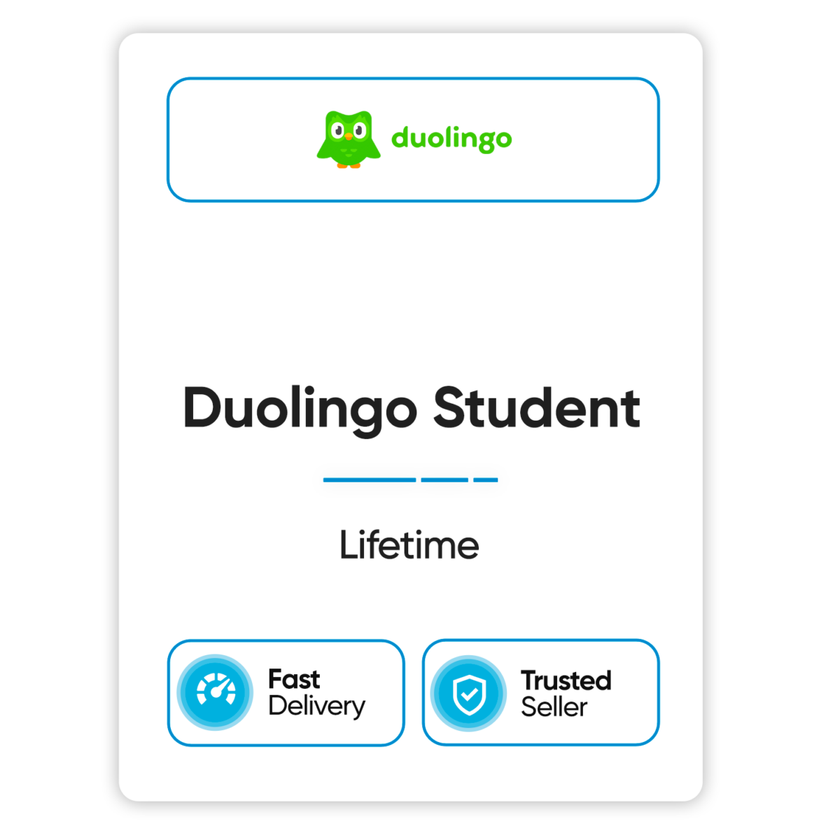 duolingo student lifetime